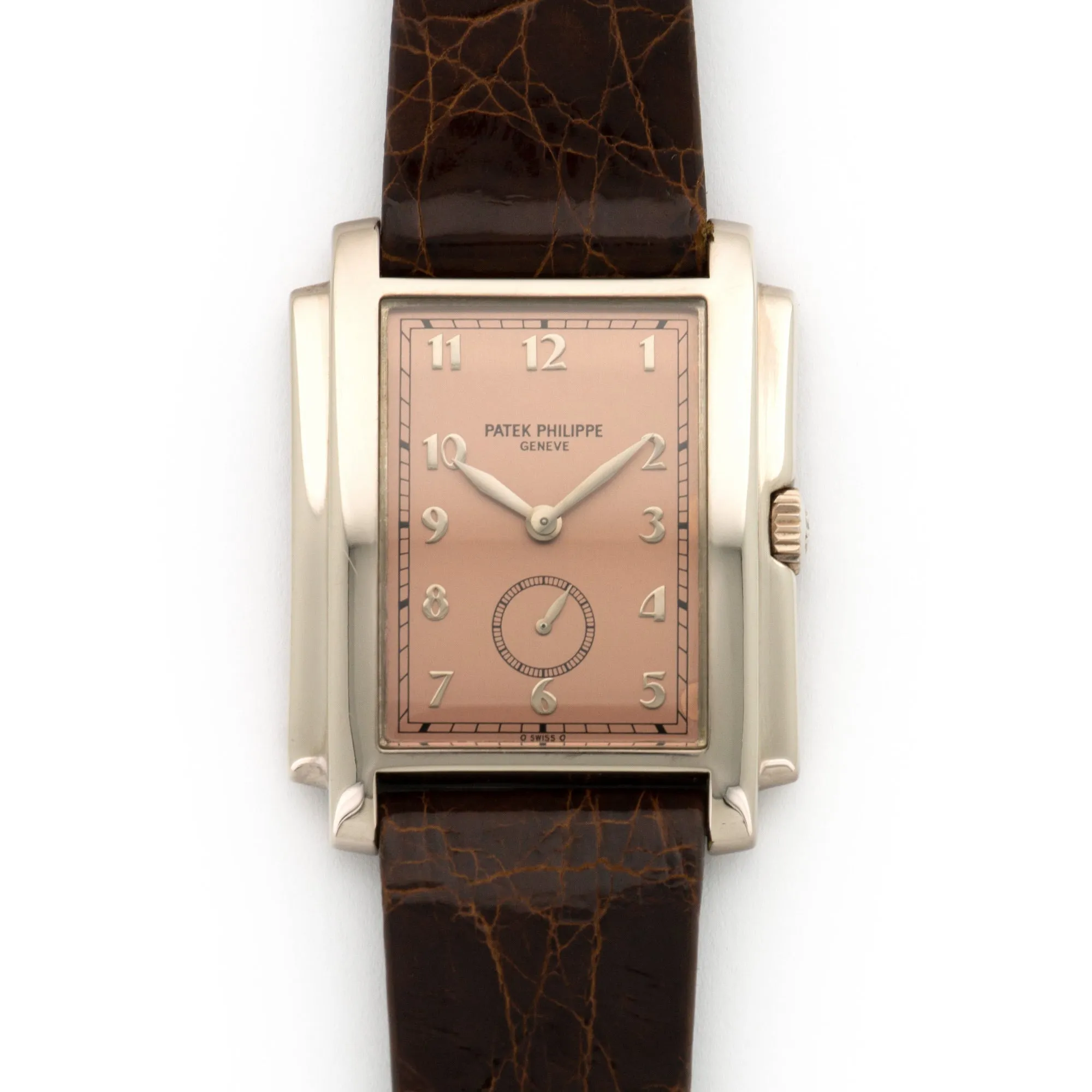 Patek Philippe White Gold Gondolo Salmon Dial Ref. 5024