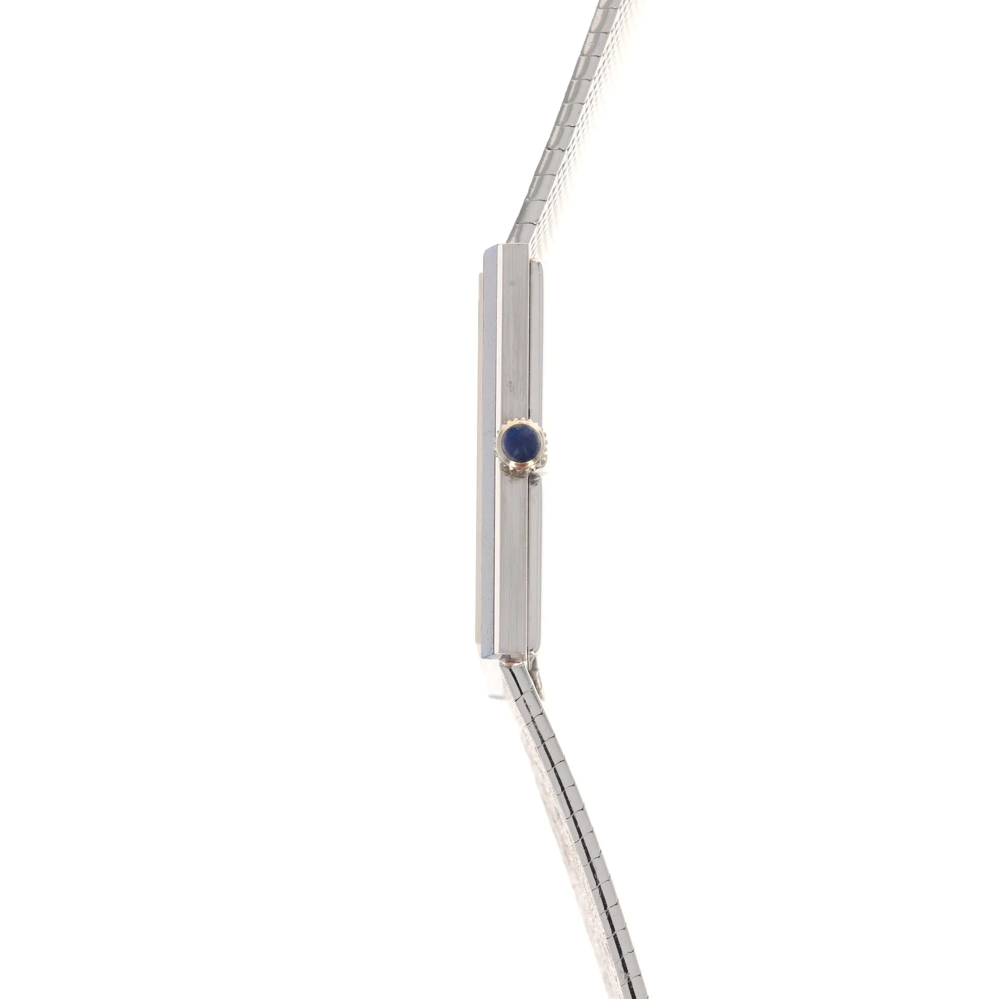 Patek Philippe White Gold Lapis Bracelet Watch Ref. 3578, with Original Hang Tag