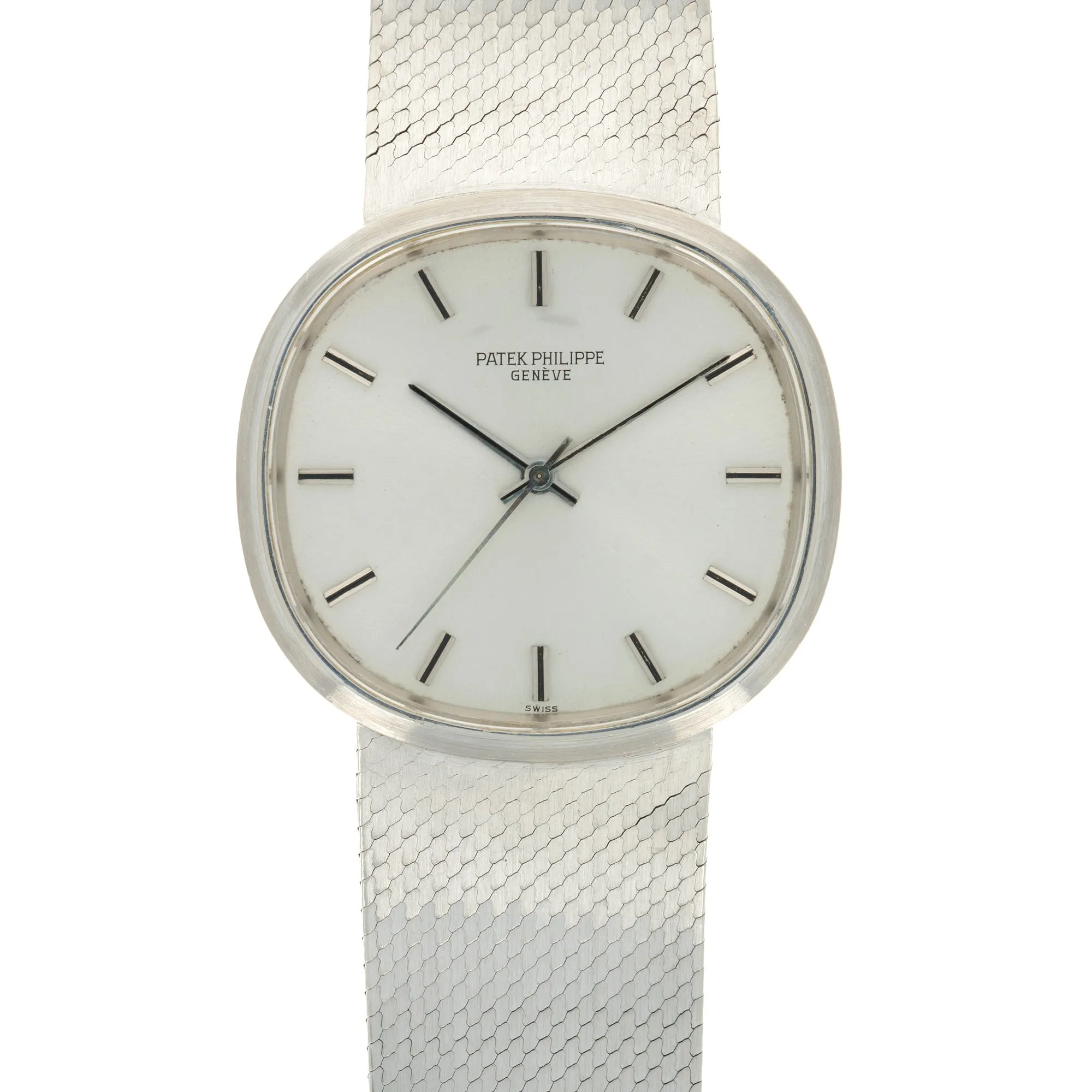 Patek Philippe White Golden Circle Ellipse Ref. 3586