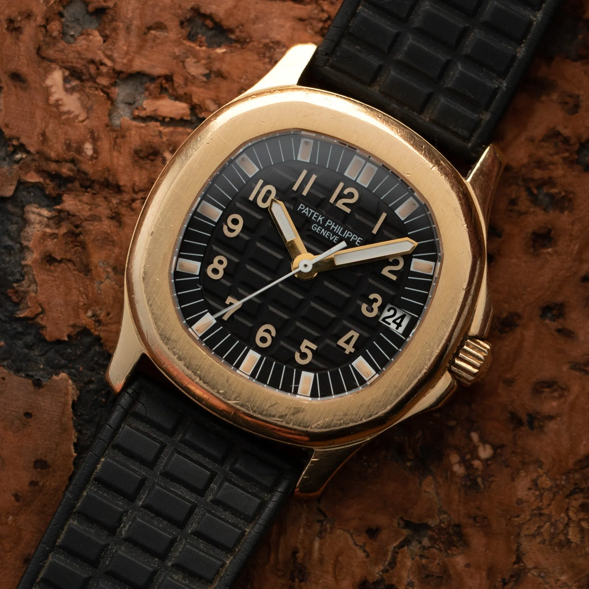 Patek Philippe Yellow Gold Aquanaut Watch Ref. 5066