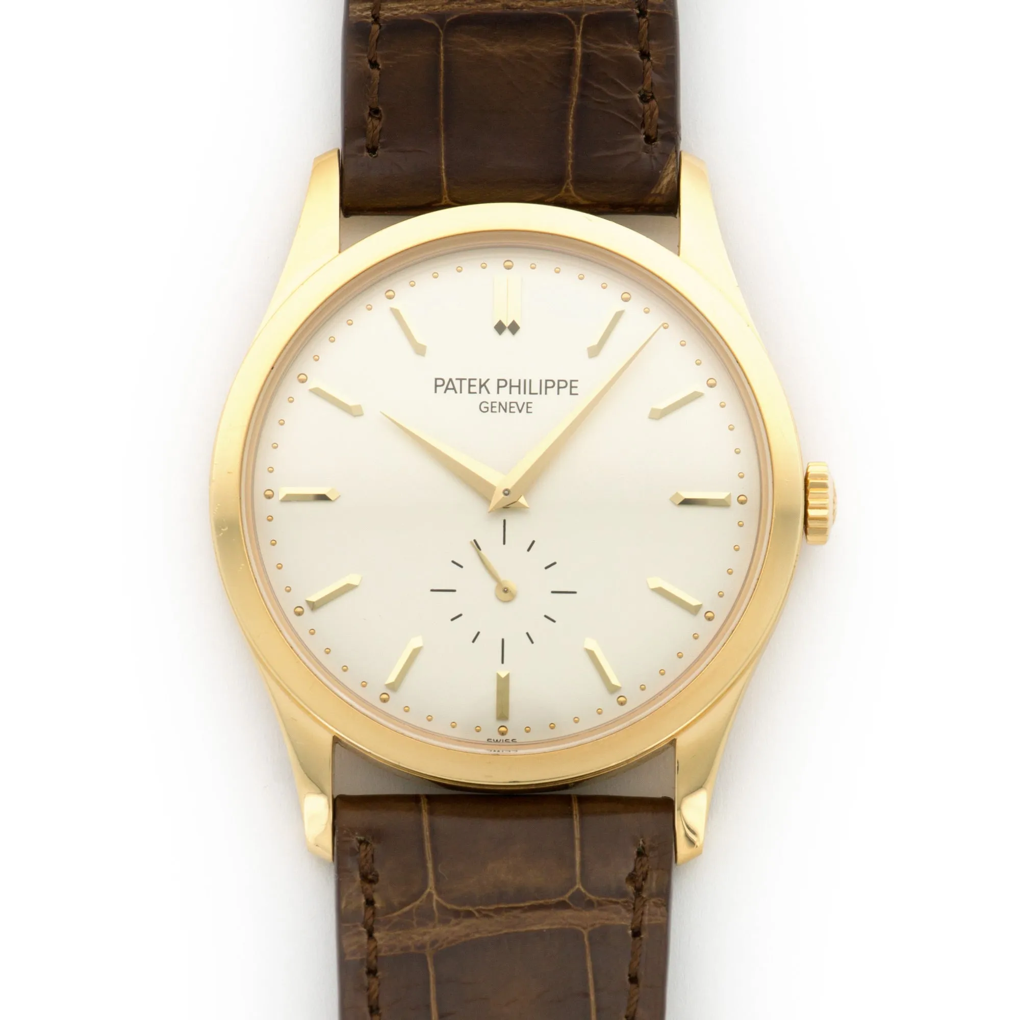 Patek Philippe Yellow Gold Calatrava Watch Ref. 5196J