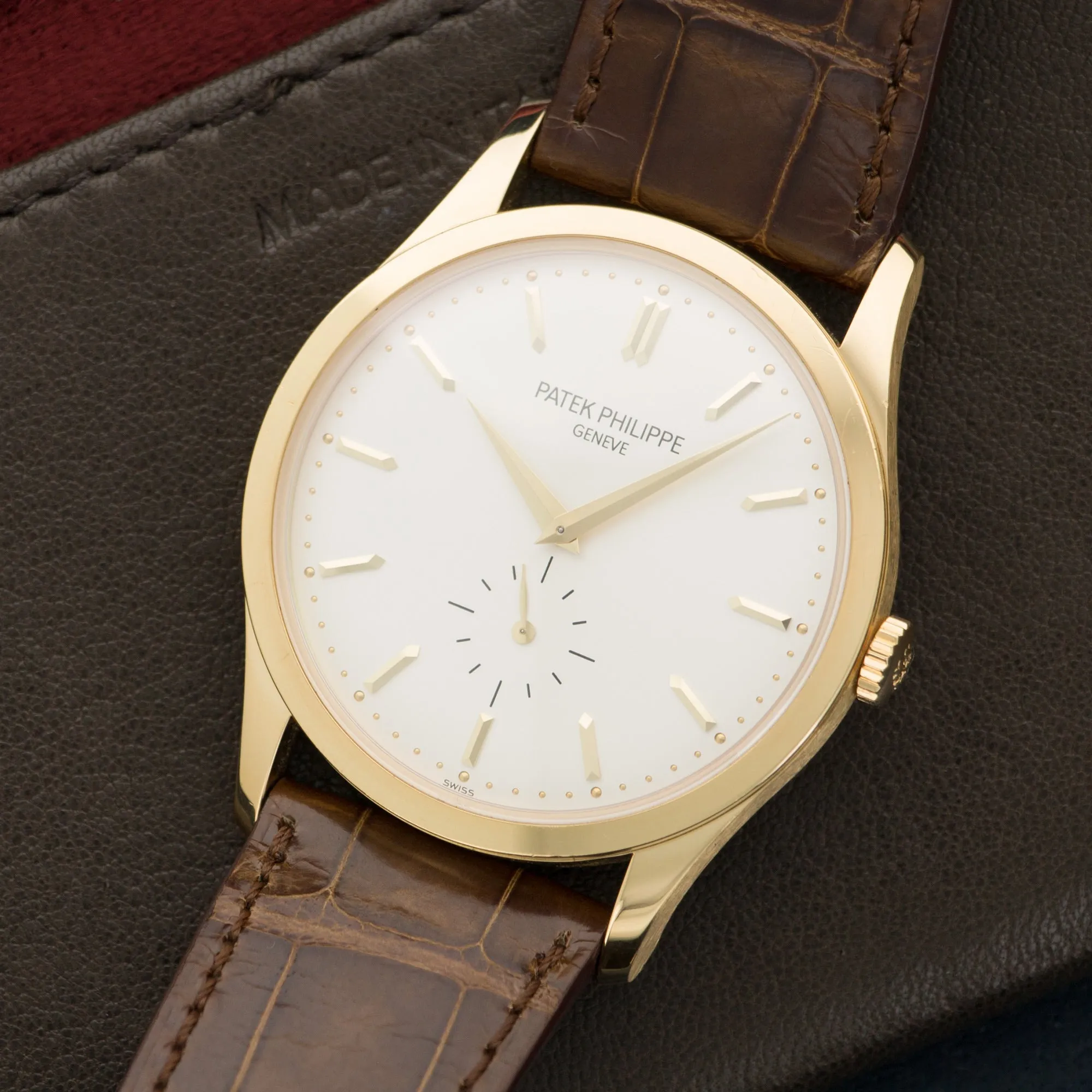 Patek Philippe Yellow Gold Calatrava Watch Ref. 5196J