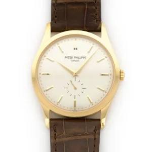 Patek Philippe Yellow Gold Calatrava Watch Ref. 5196J