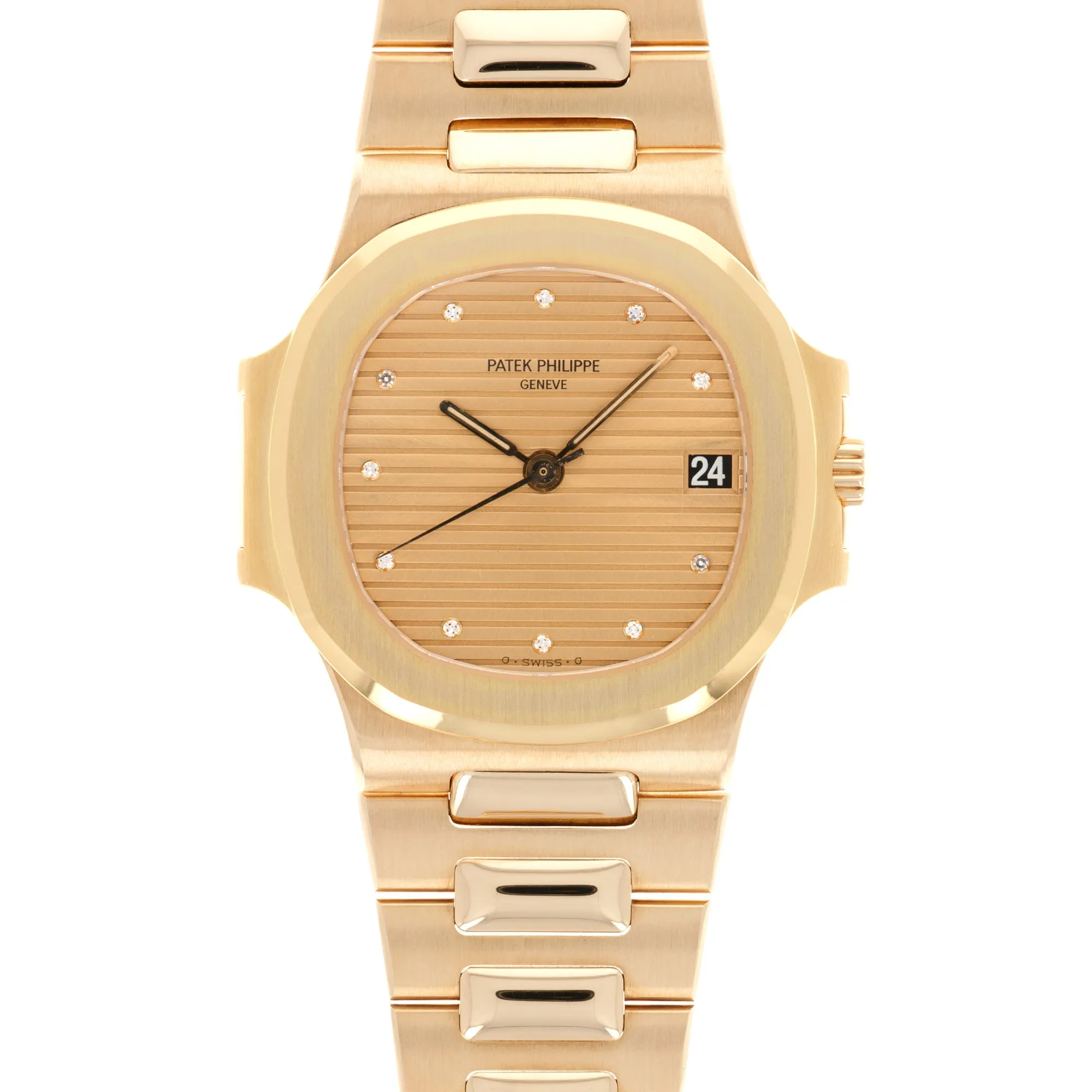 Patek Philippe Yellow Gold Nautilus Watch Ref. 3800