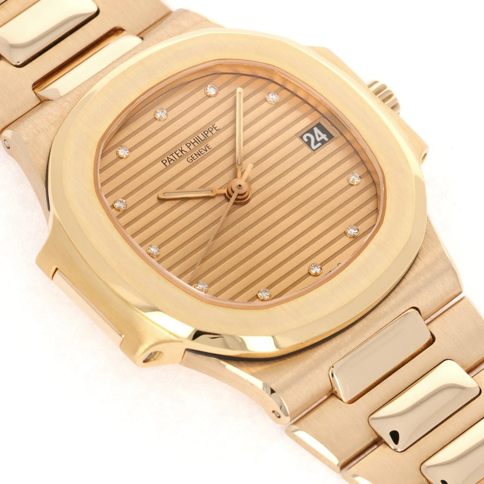 Patek Philippe Yellow Gold Nautilus Watch Ref. 3800