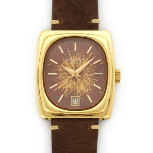 Patek Philippe Yellow Gold Starburst Beta Quartz Watch Ref. 3603