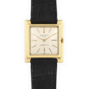Patek Philippe Yellow Gold Strap Watch, Ref. 2562, Retailed by Tiffany & Co.