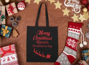 Personalised Christmas Eve Bag