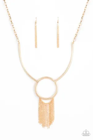 Pharaoh Paradise - Gold Necklace