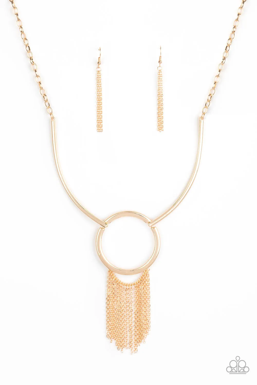 Pharaoh Paradise - Gold Necklace