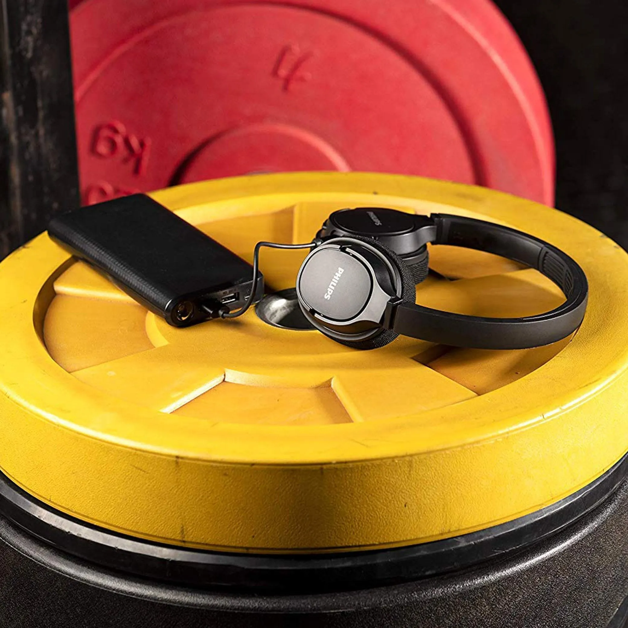 Philips TASH402BK Bluetooth Headphone, Ipx4 Sweat Resistant On-Ear Sports Headphones with Cooling Ear Cups