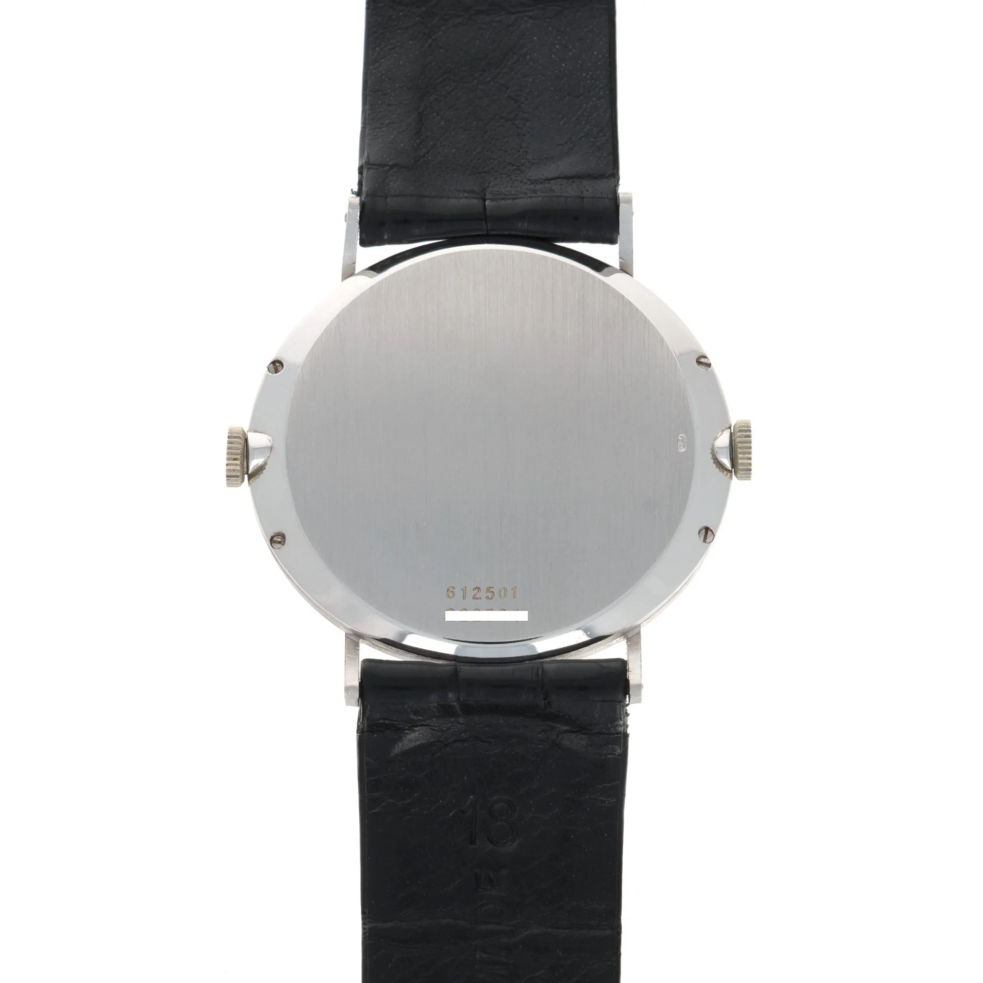 Piaget White Gold Dual Time Watch