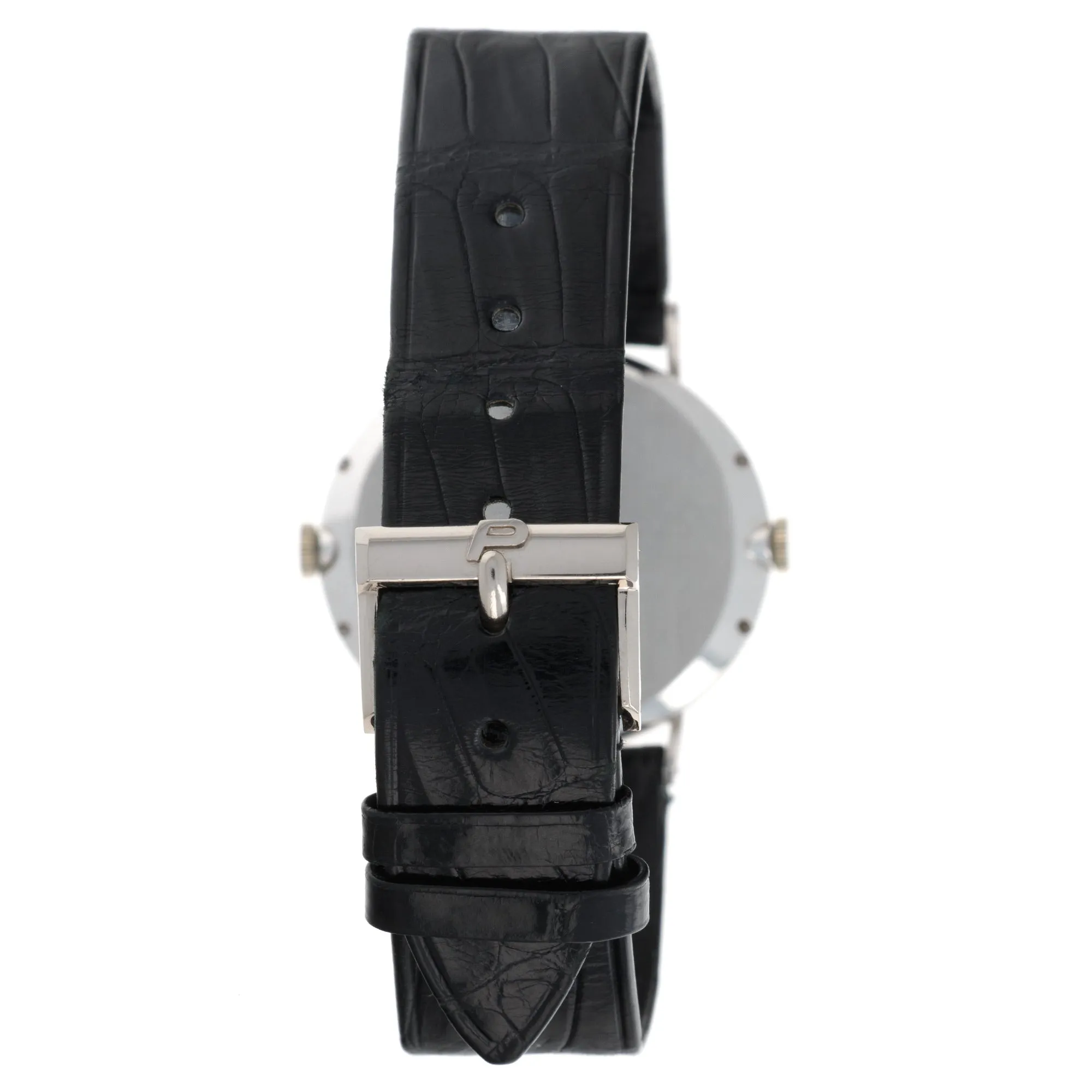 Piaget White Gold Dual Time Watch