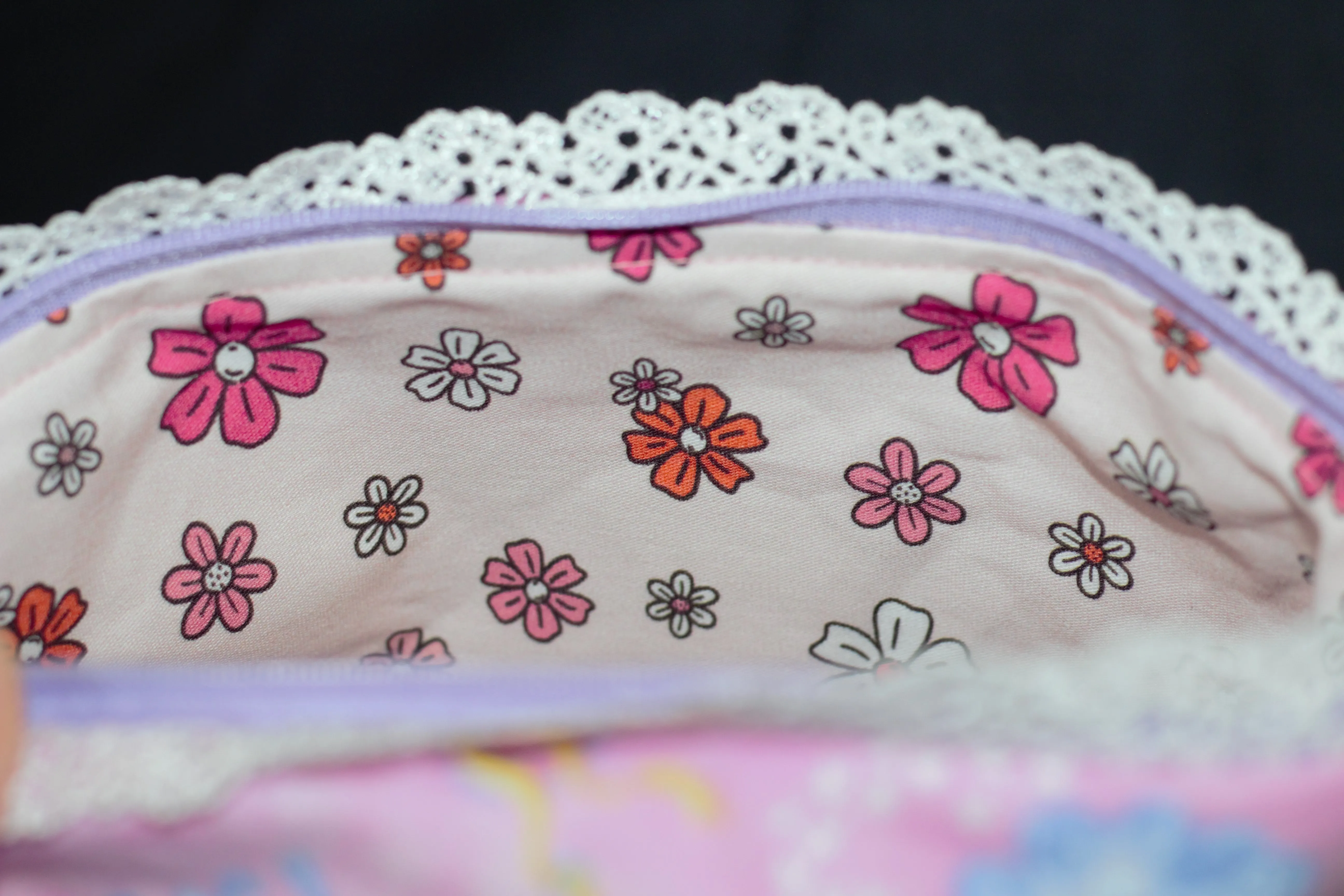 Pink Pony Cosmetic Bag