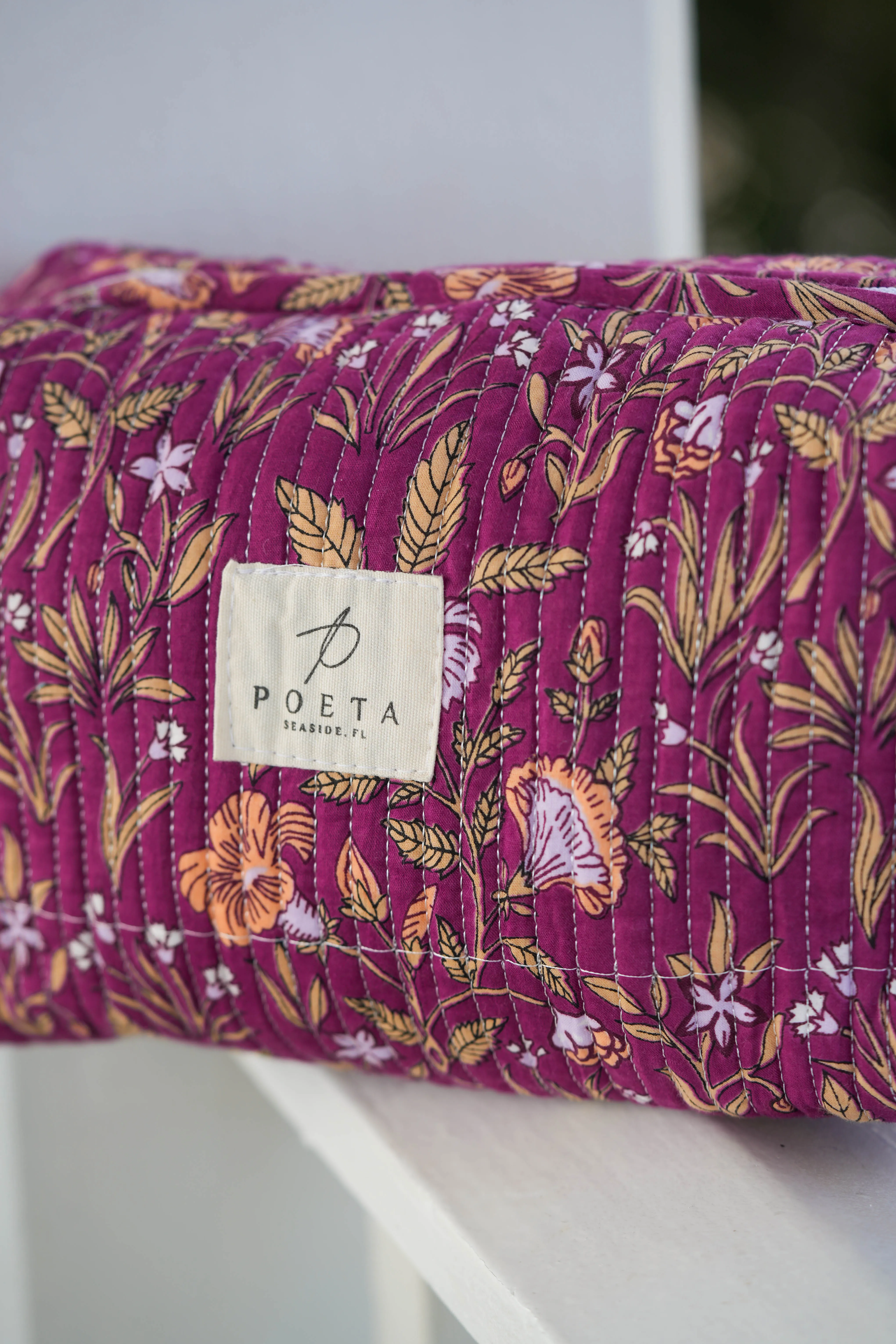 Plum Cosmetic Bag