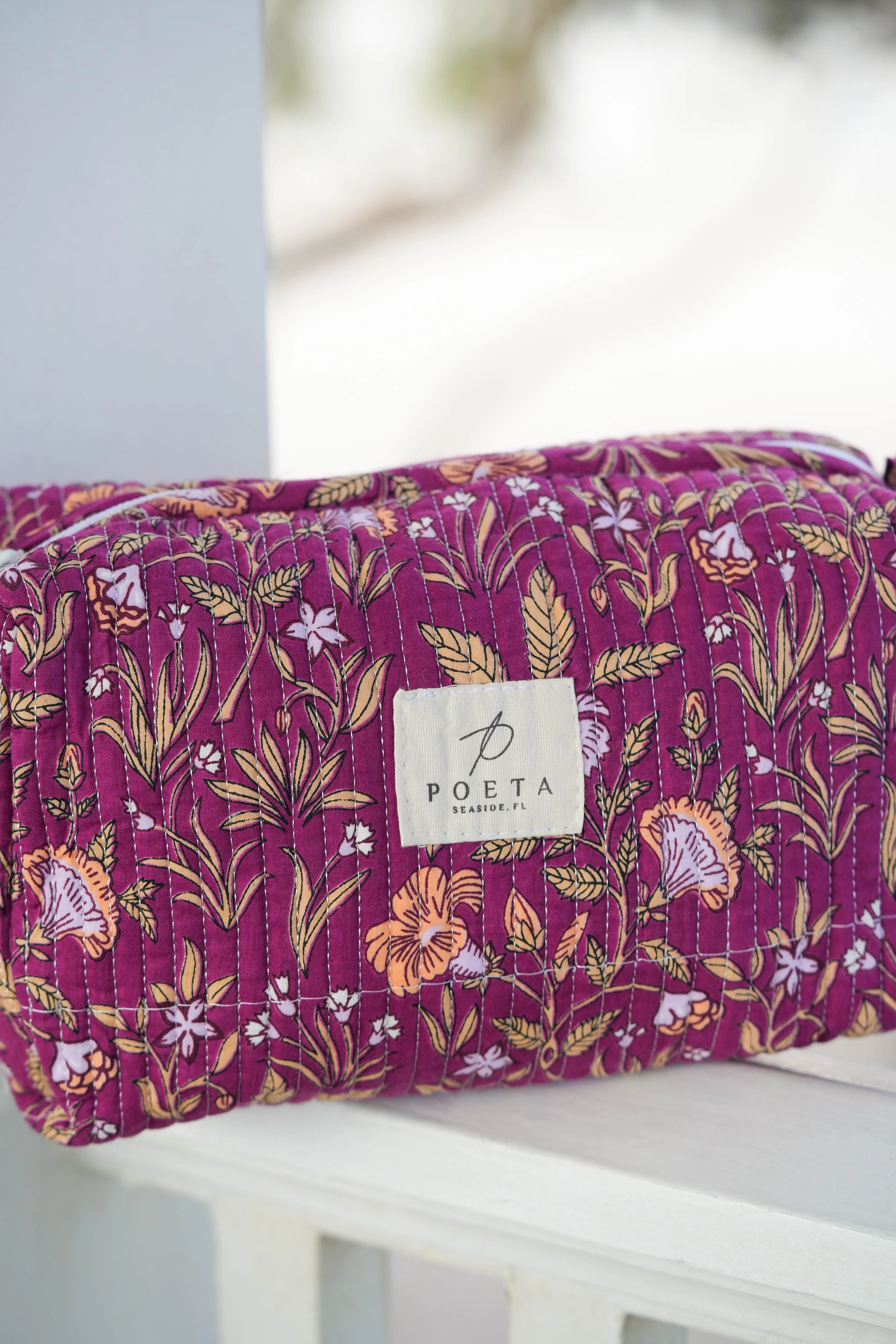 Plum Cosmetic Bag