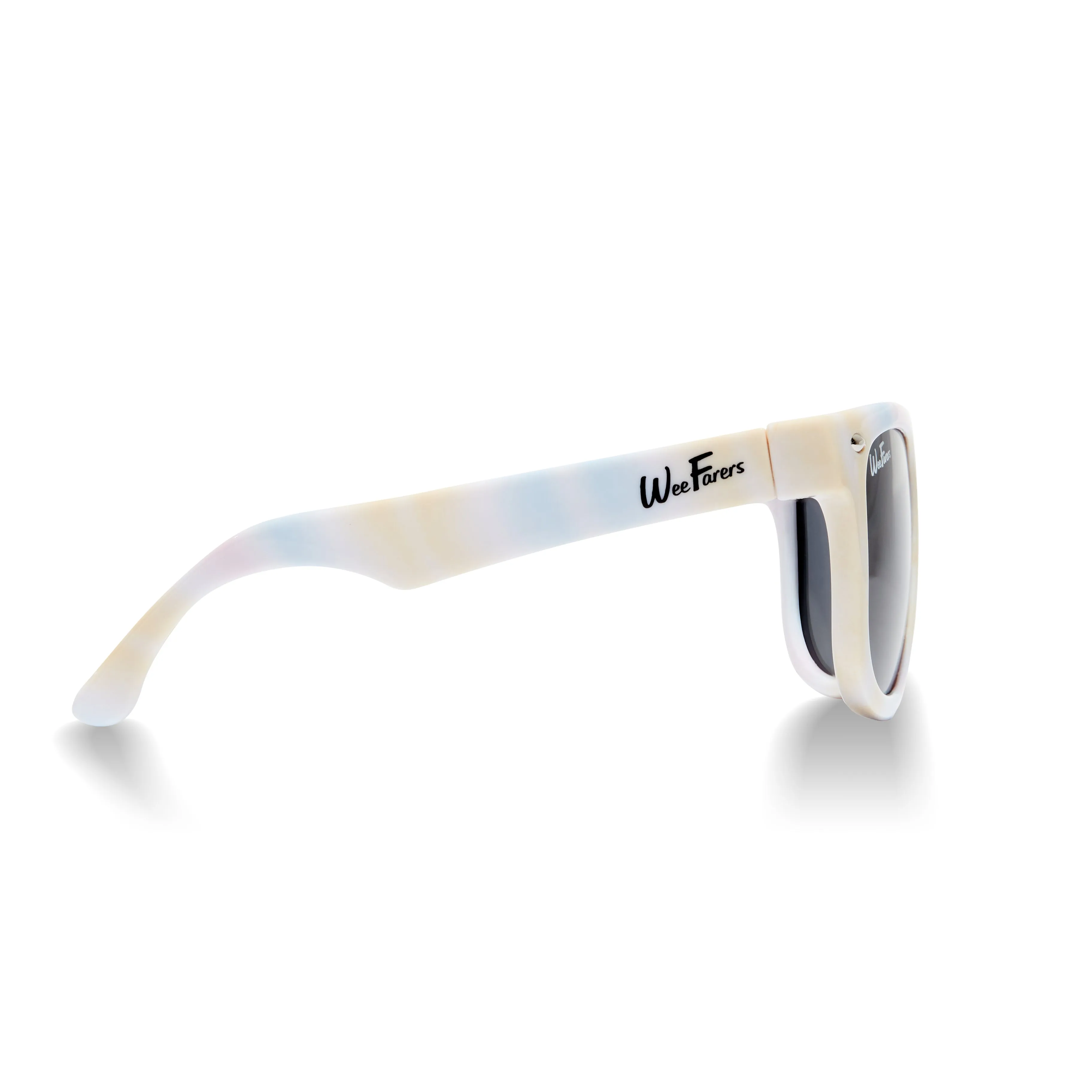 Polarized WeeFarers Sunglasses - Tie Dye Multicolor