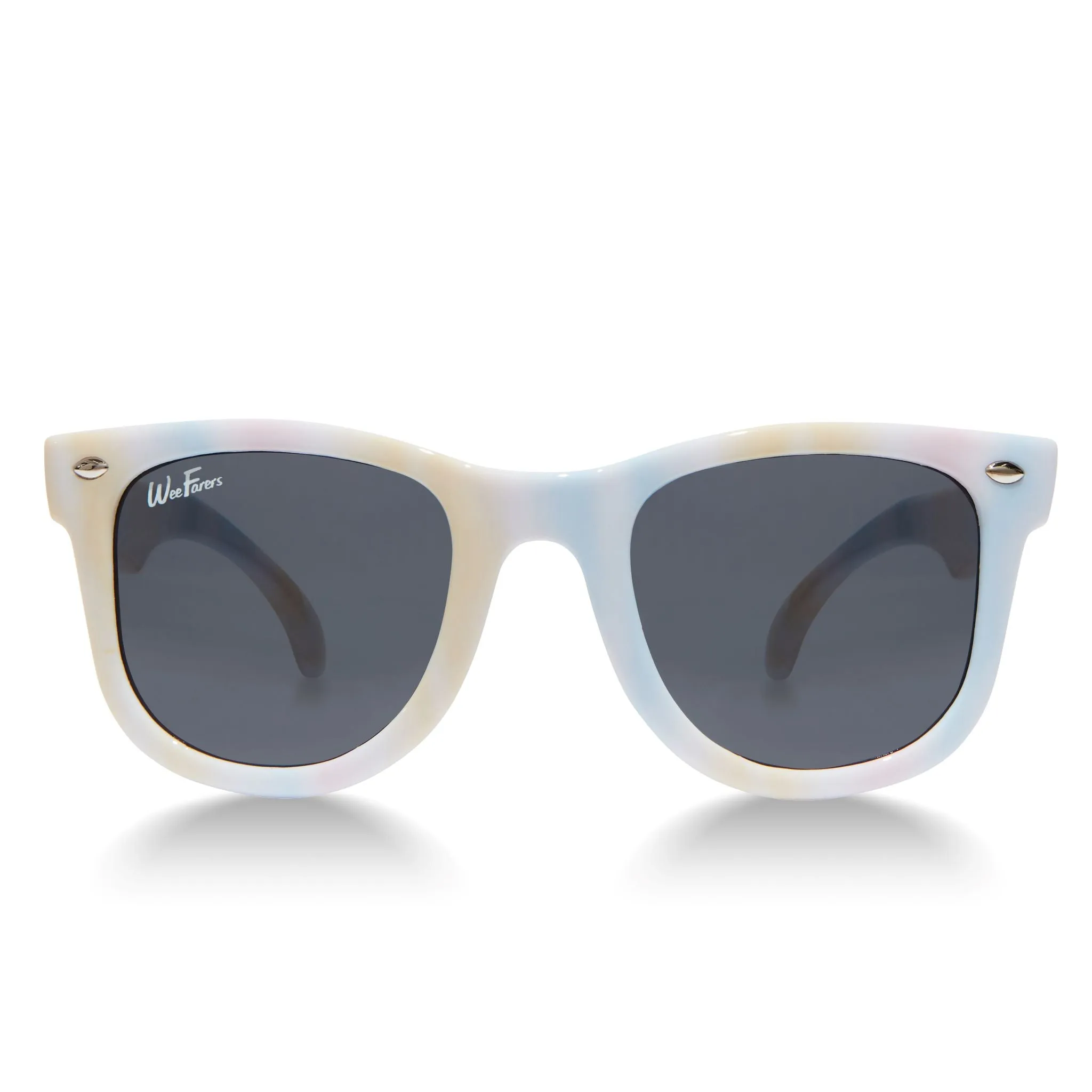 Polarized WeeFarers Sunglasses - Tie Dye Multicolor