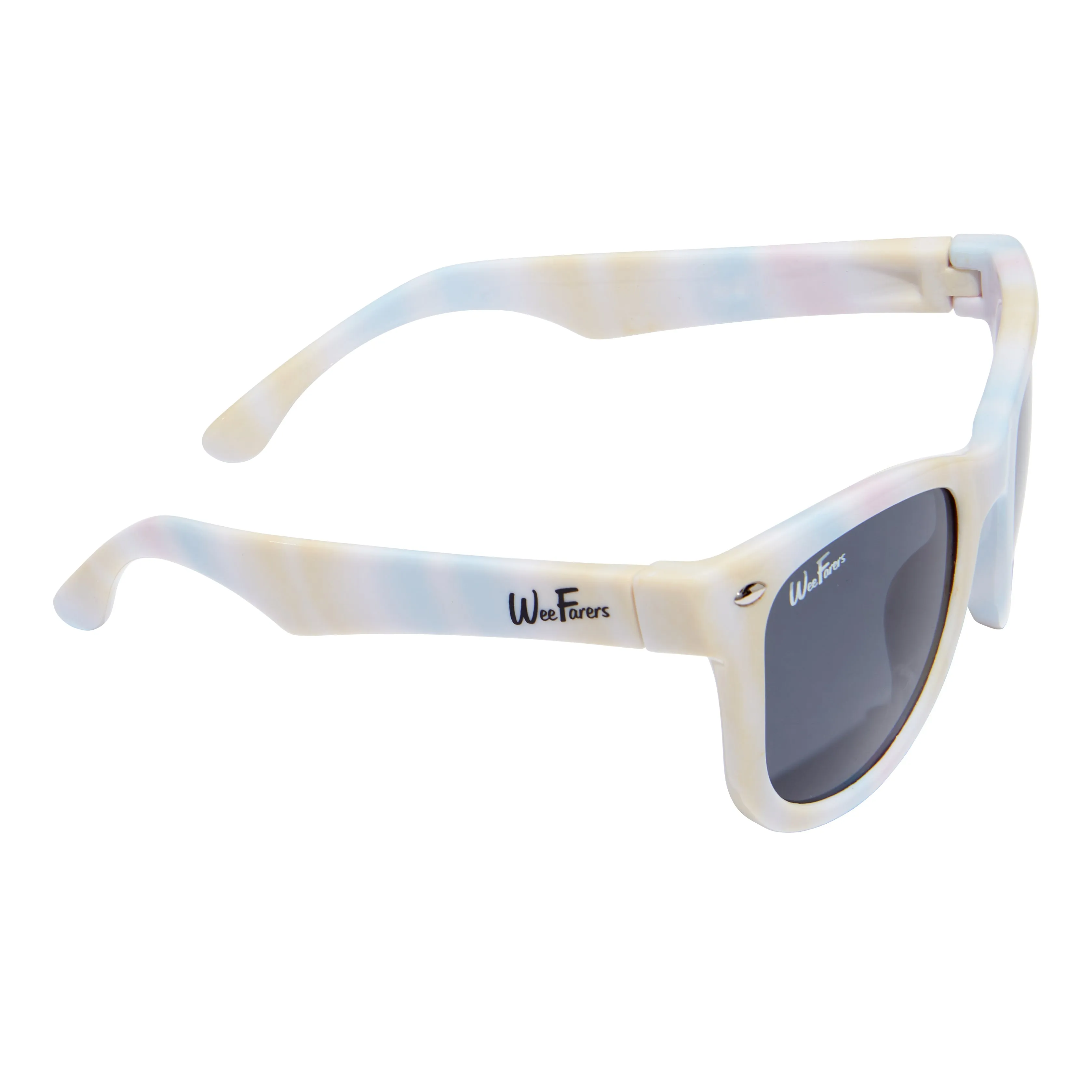 Polarized WeeFarers Sunglasses - Tie Dye Multicolor
