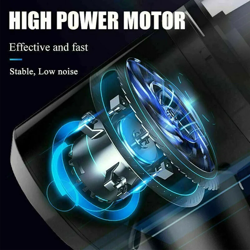 Portable Vacuum High Power Cordless, Hand Vacuum Rechargeable.