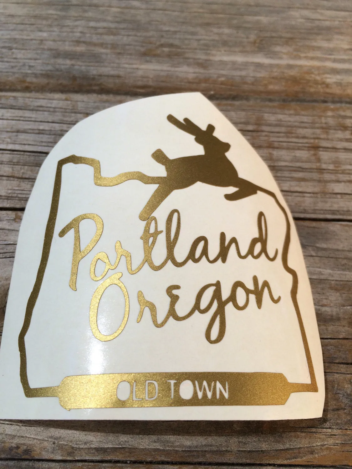Portland Oregon Vinyl Decal