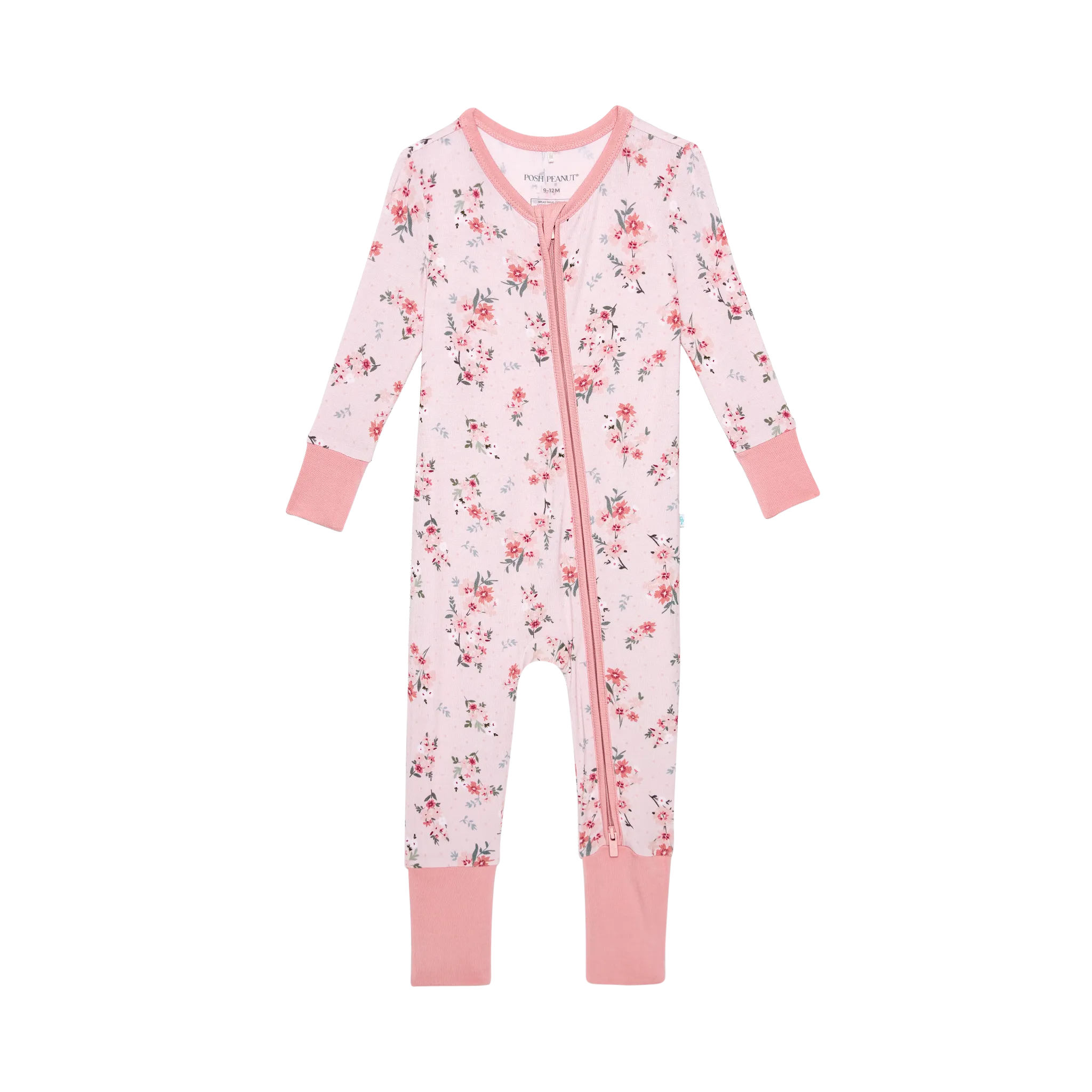 Posh Peanut Baby Convertible Romper Zippered One Piece in London