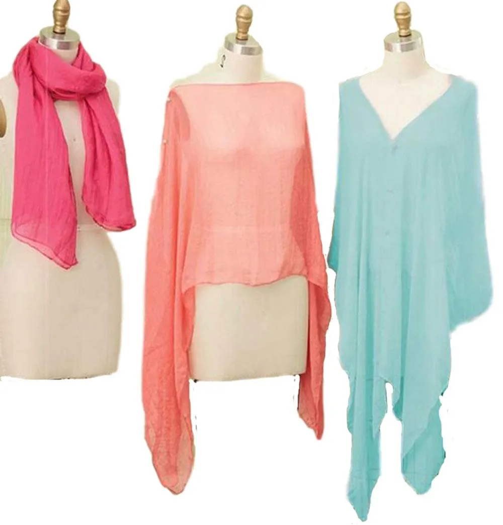 Pretty in Pearls Shawl Scarf