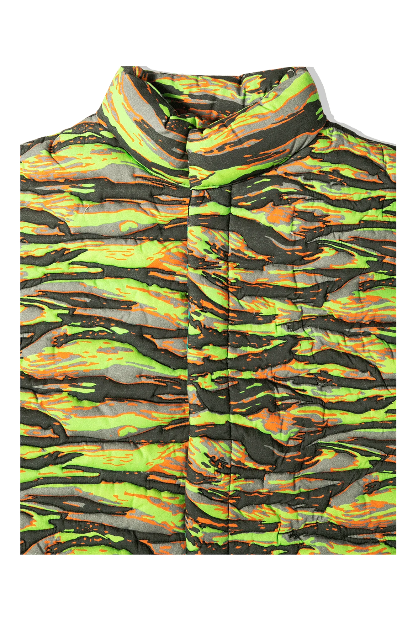 Printed Quilted Puffer Vest