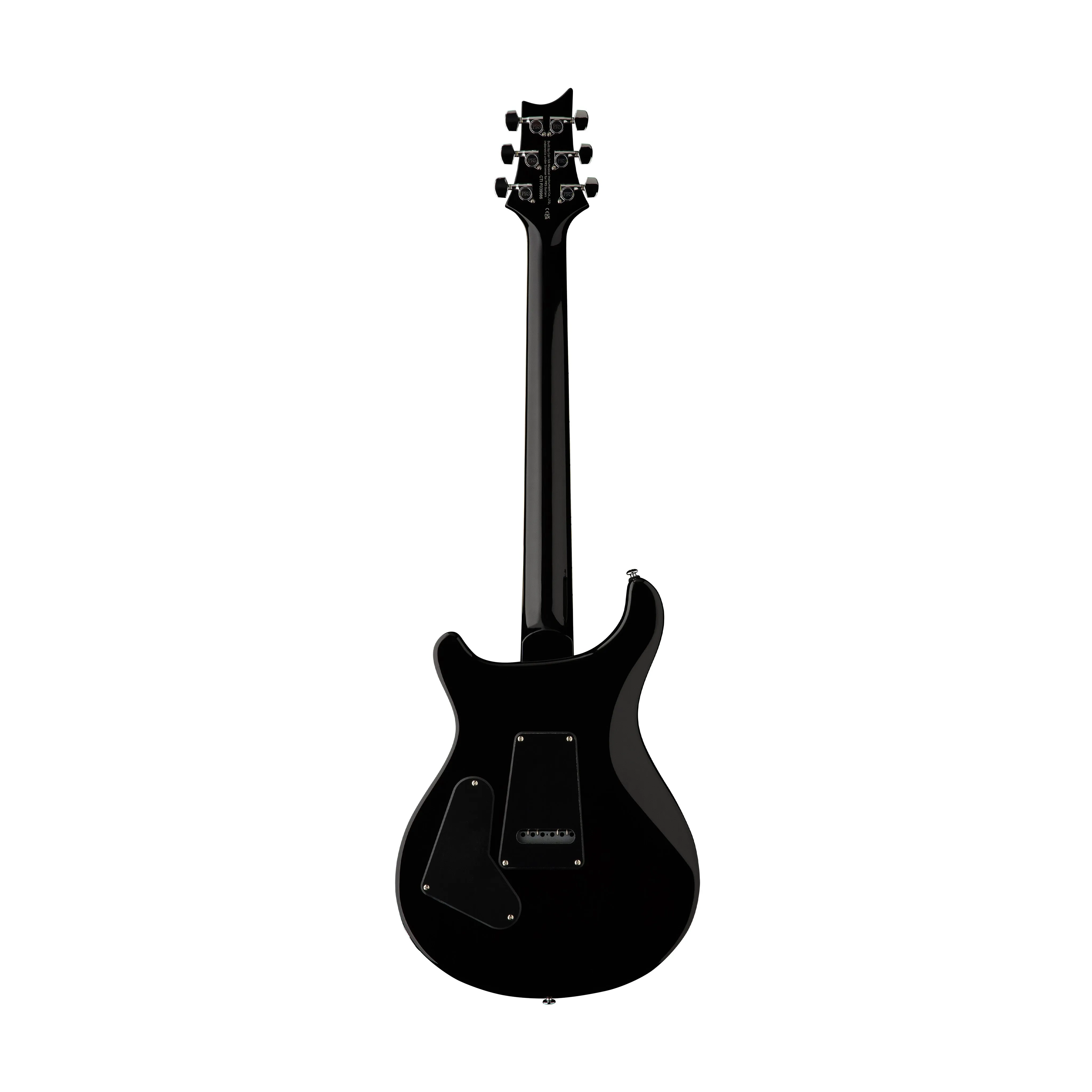 PRS SE Custom 24 Electric Guitar w/Quilt Package, Black Gold Sunburst