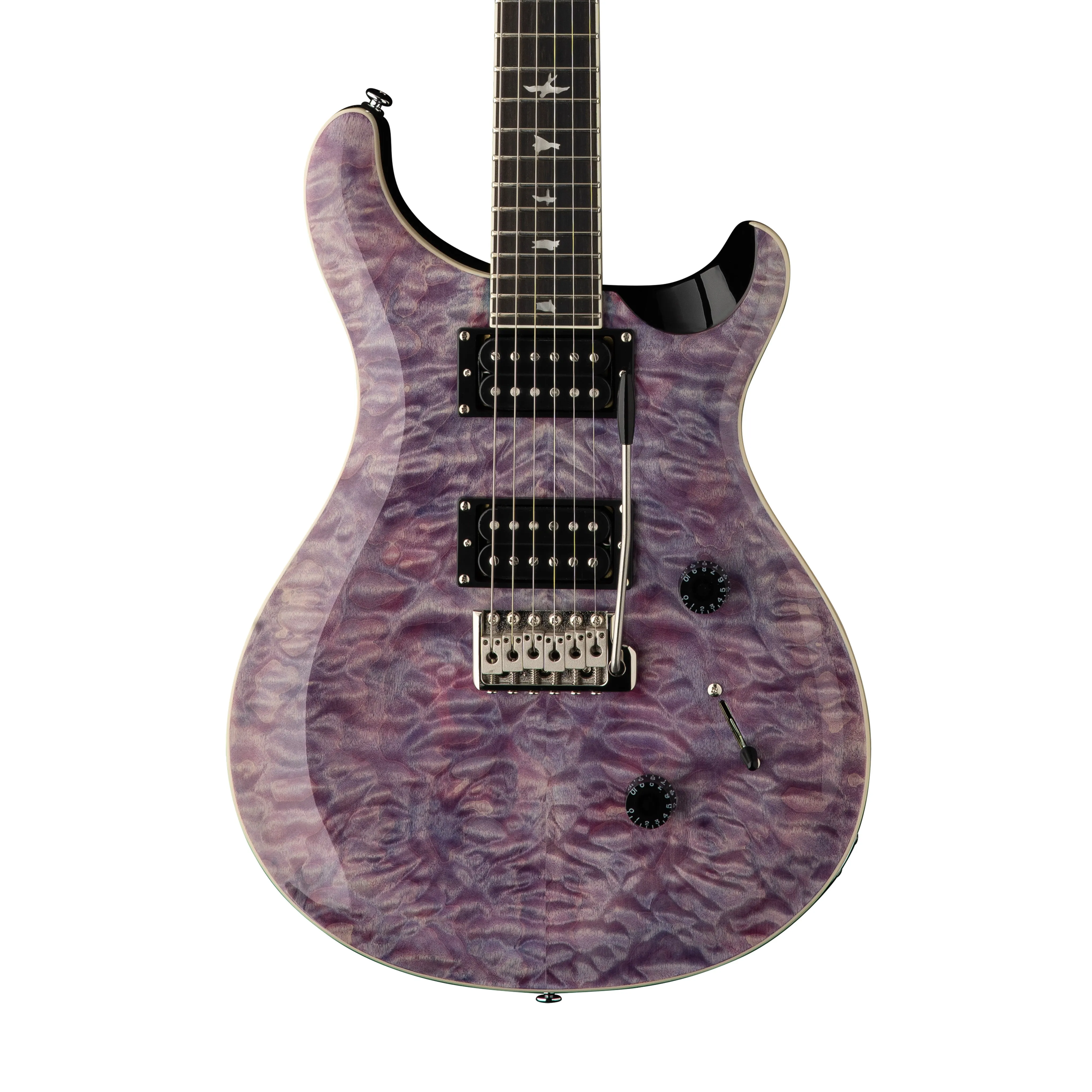 PRS SE Custom 24 Electric Guitar w/Quilt Package, Violet