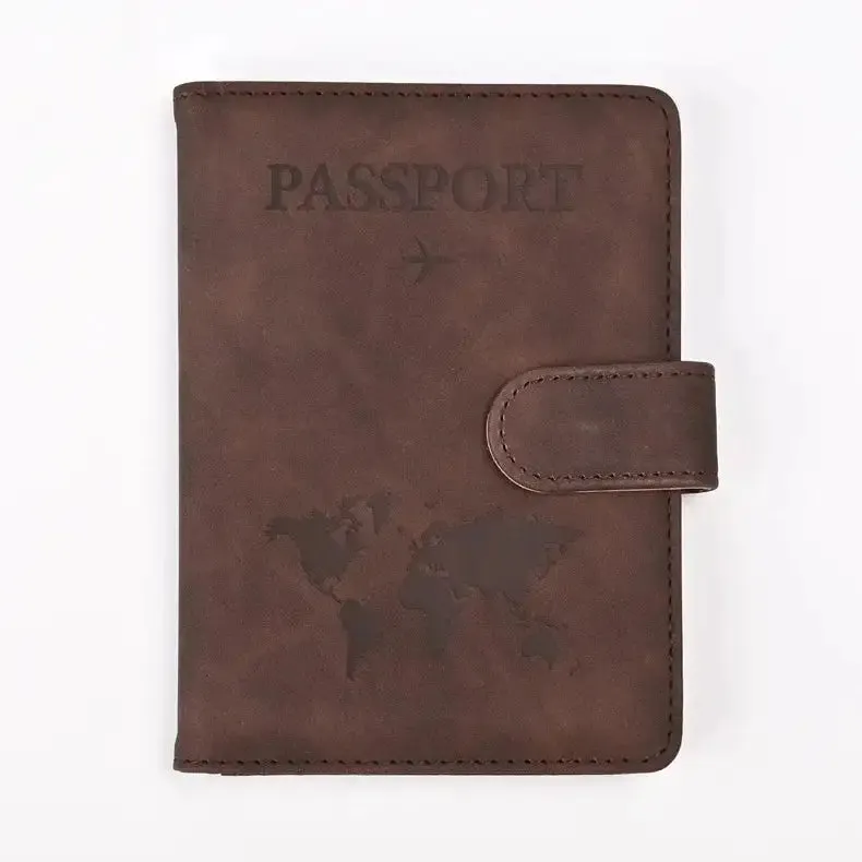 PU Leather Passport and Card Holder