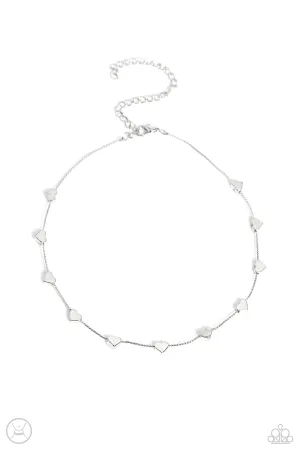 Public Display of Affection - Silver Necklace