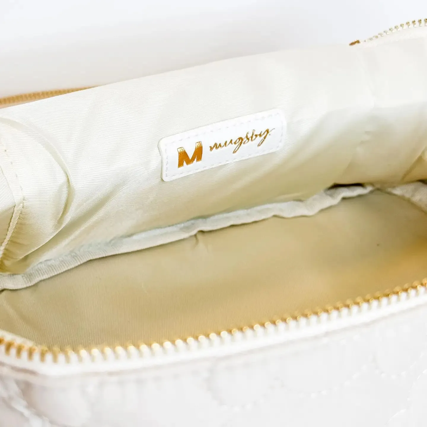 Puffer Flower Cosmetic Bag