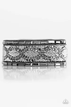 Put On Your BEAST Face - Silver Urban Bracelet