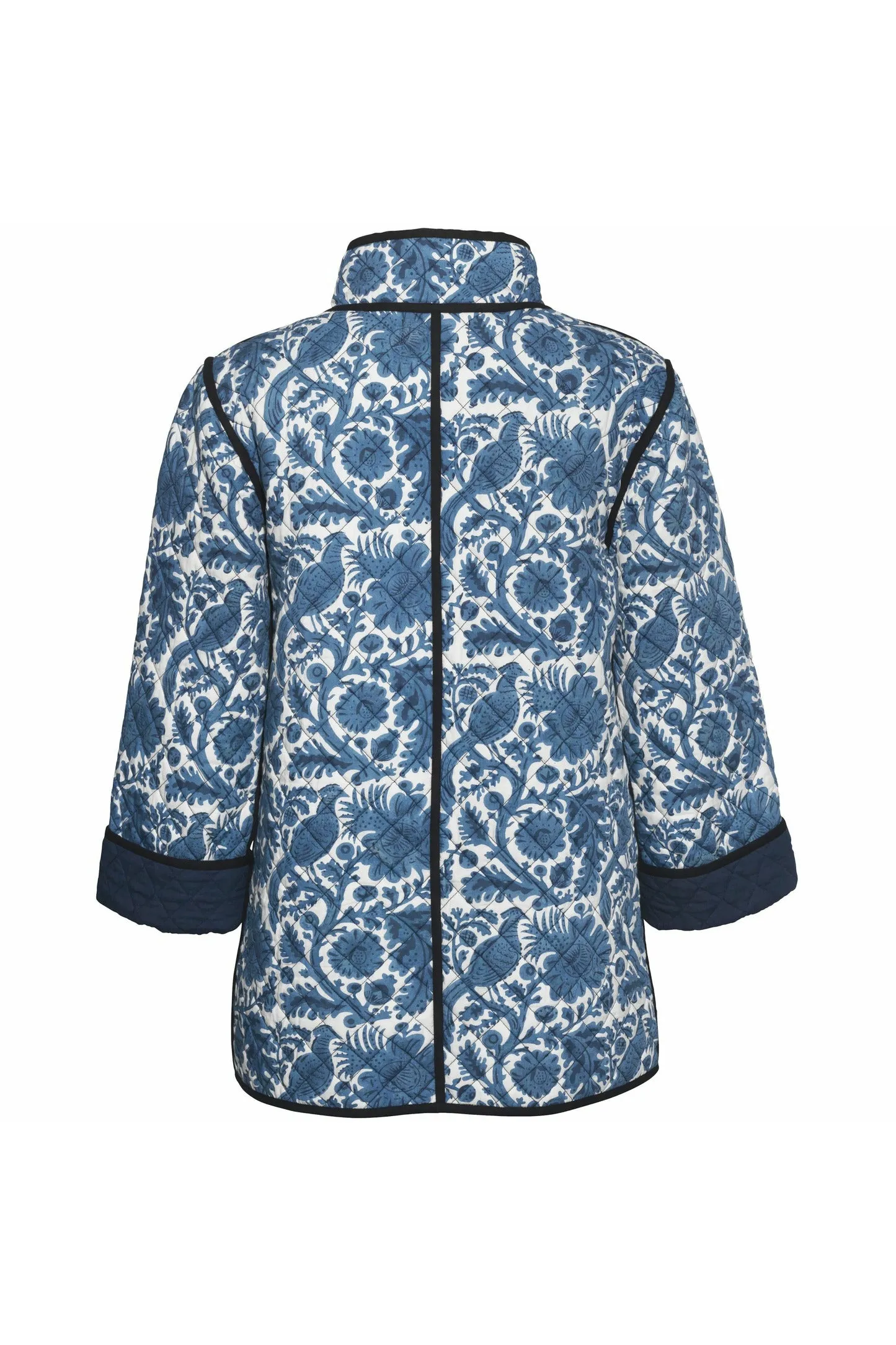 Quilted Jacket in Blue Pheasant