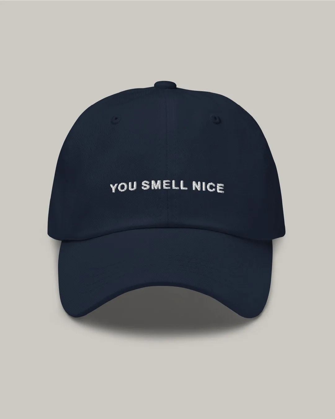 "You Smell Nice" Hat - Midnight/Pure White