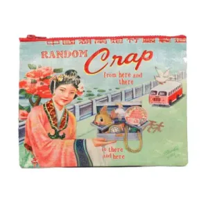 Random Crap Zipper Pouch