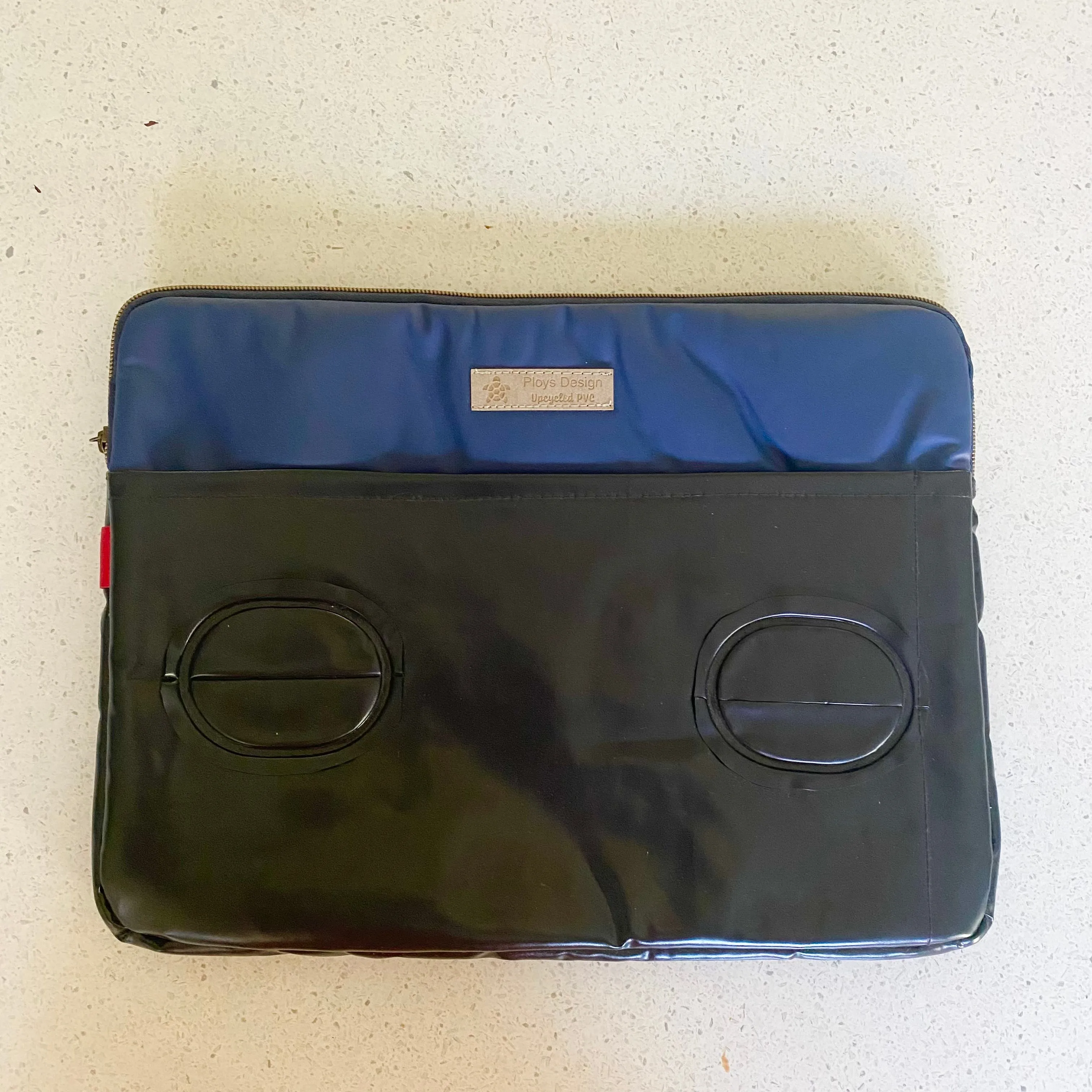 Recycled Laptop Case - ex inflatables - custom made