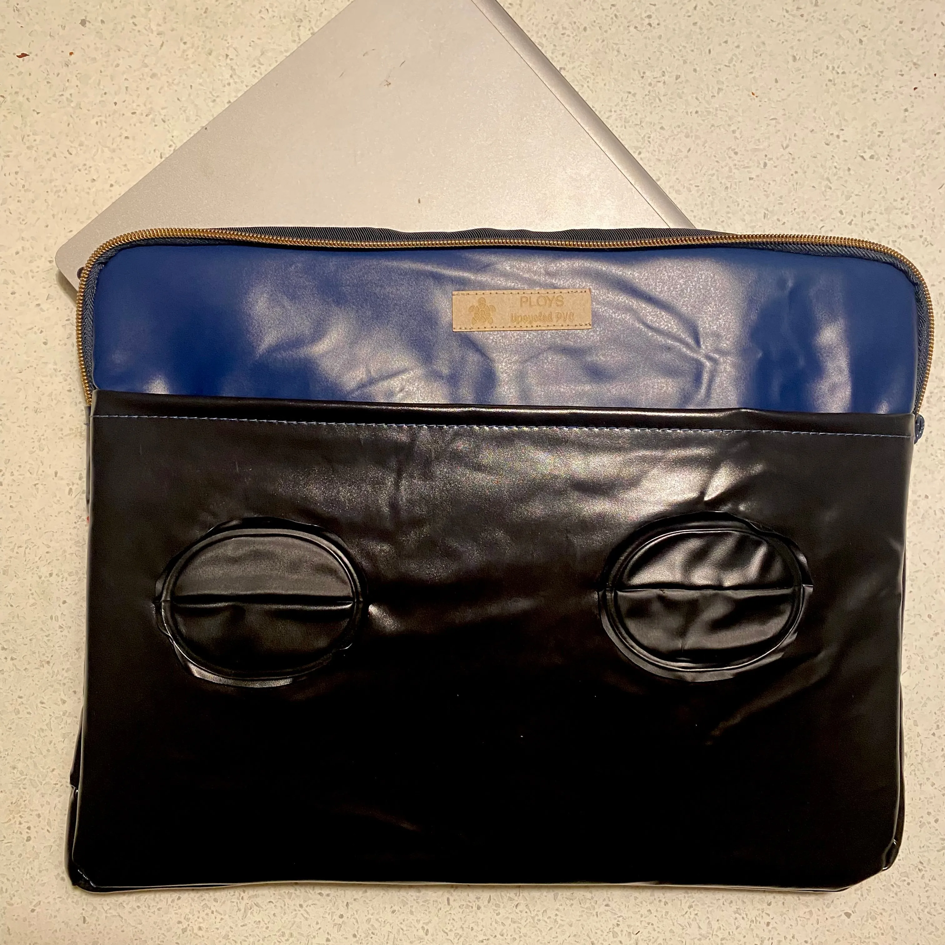 Recycled Laptop Case - ex inflatables - custom made