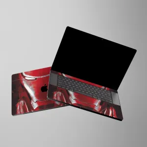 Red Iron Laptop Skin
