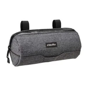 Reflective Charcoal Cylinder Handlebar Bike Bag