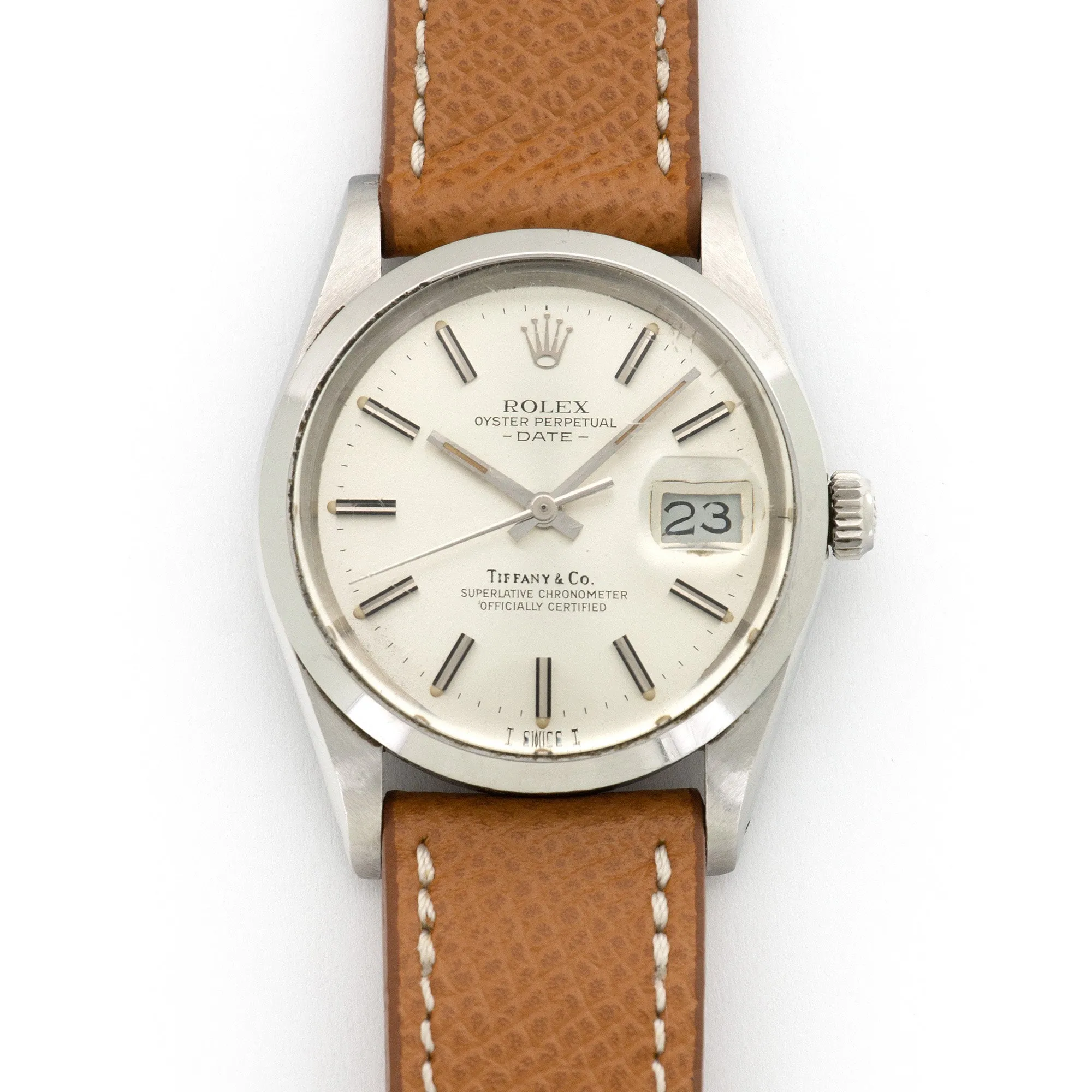 Rolex Oyster Perpetual Date Ref. 15000, Retailed by Tiffany & Co.