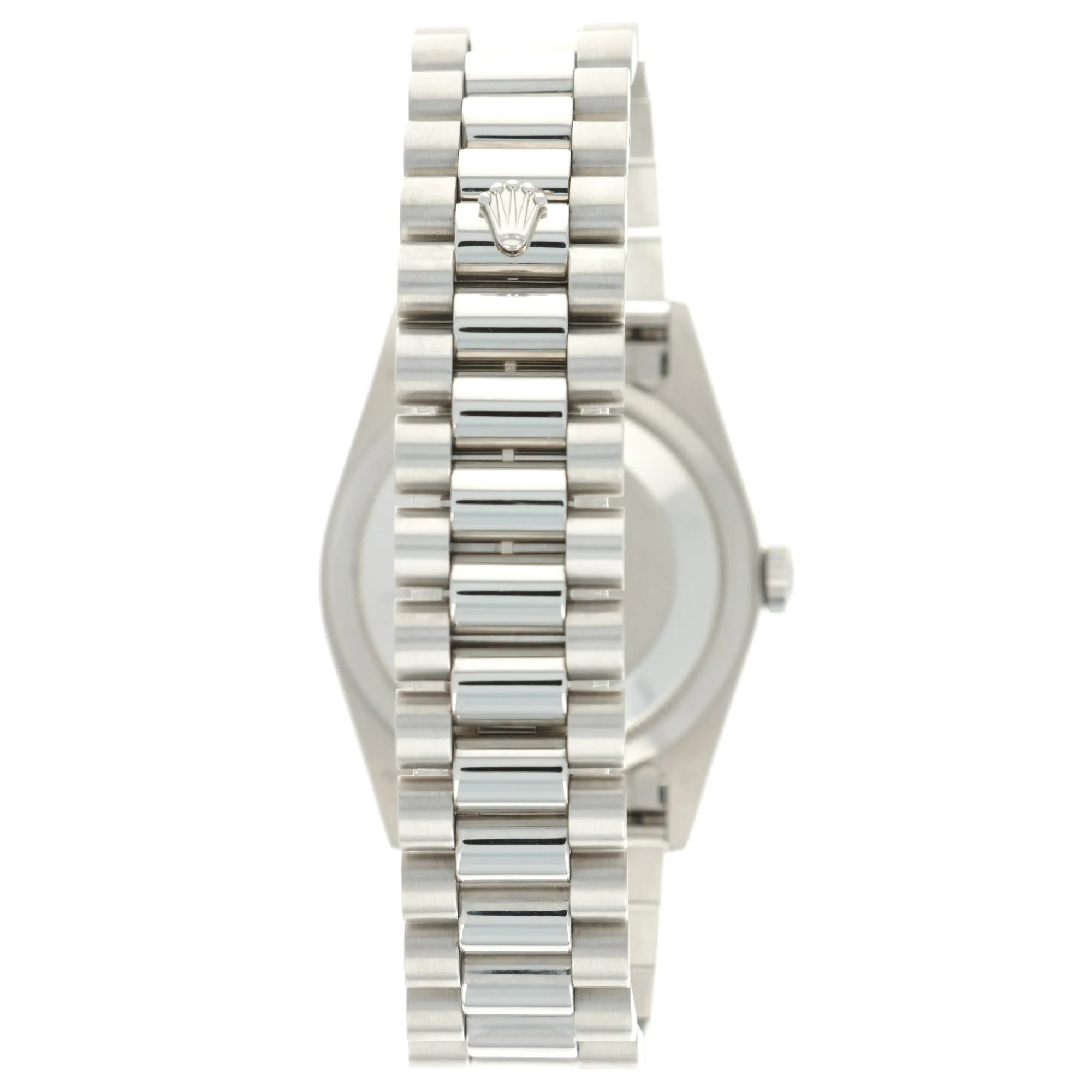 Rolex Platinum Day-Date Diamond Watch Ref. 18346