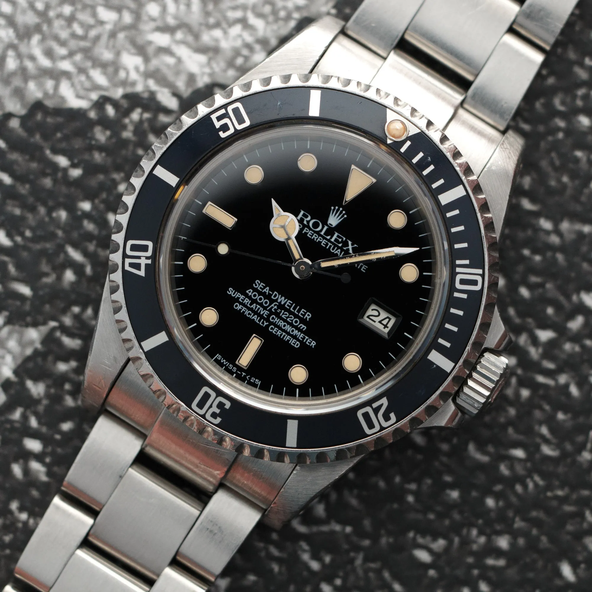Rolex Steel Triple Six Sea-Dweller Watch Ref. 16660