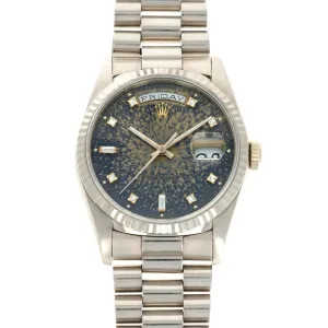 Rolex White Gold Day-Date Watch, Ref. 18239