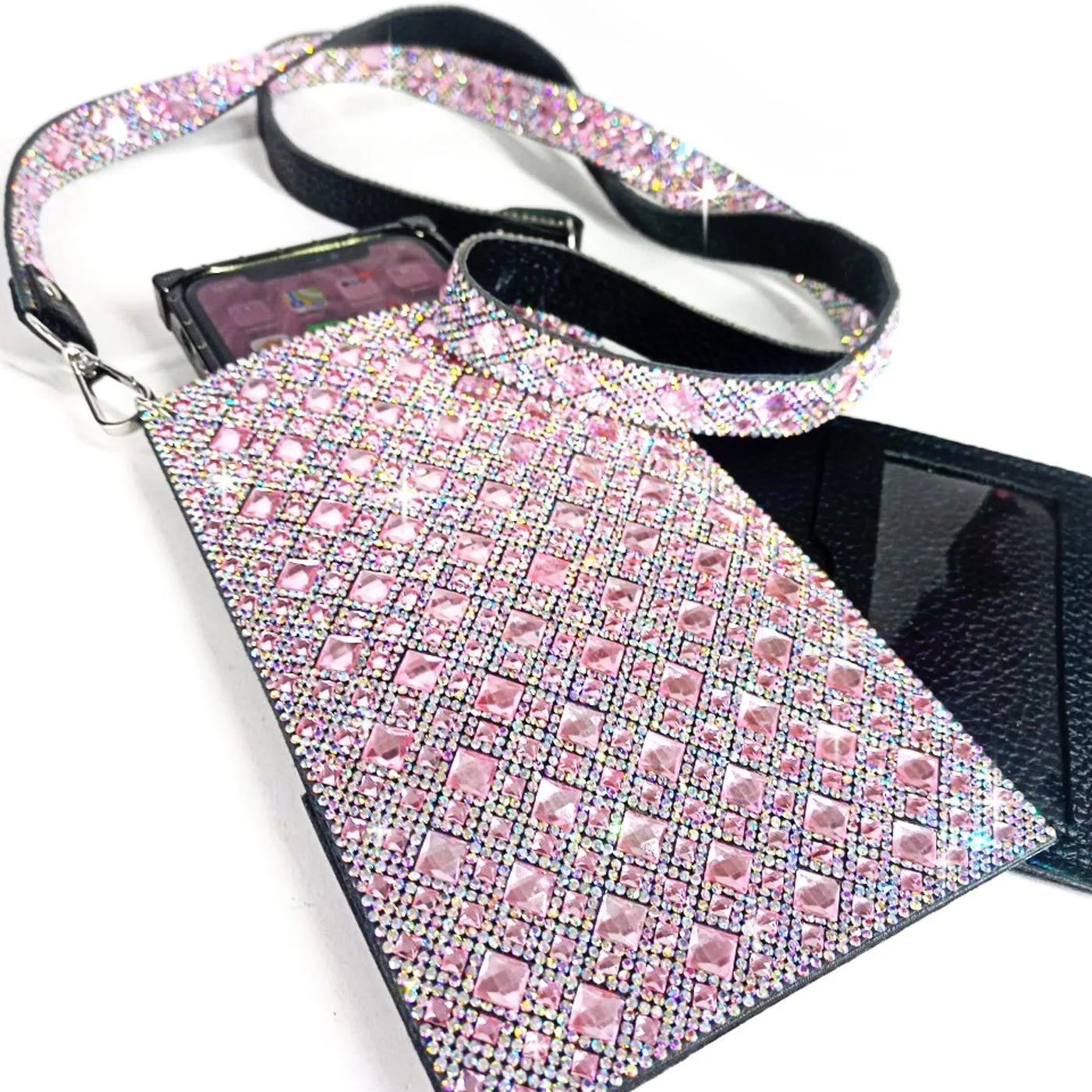 Royal Ice Crystal Cellphone Pouch