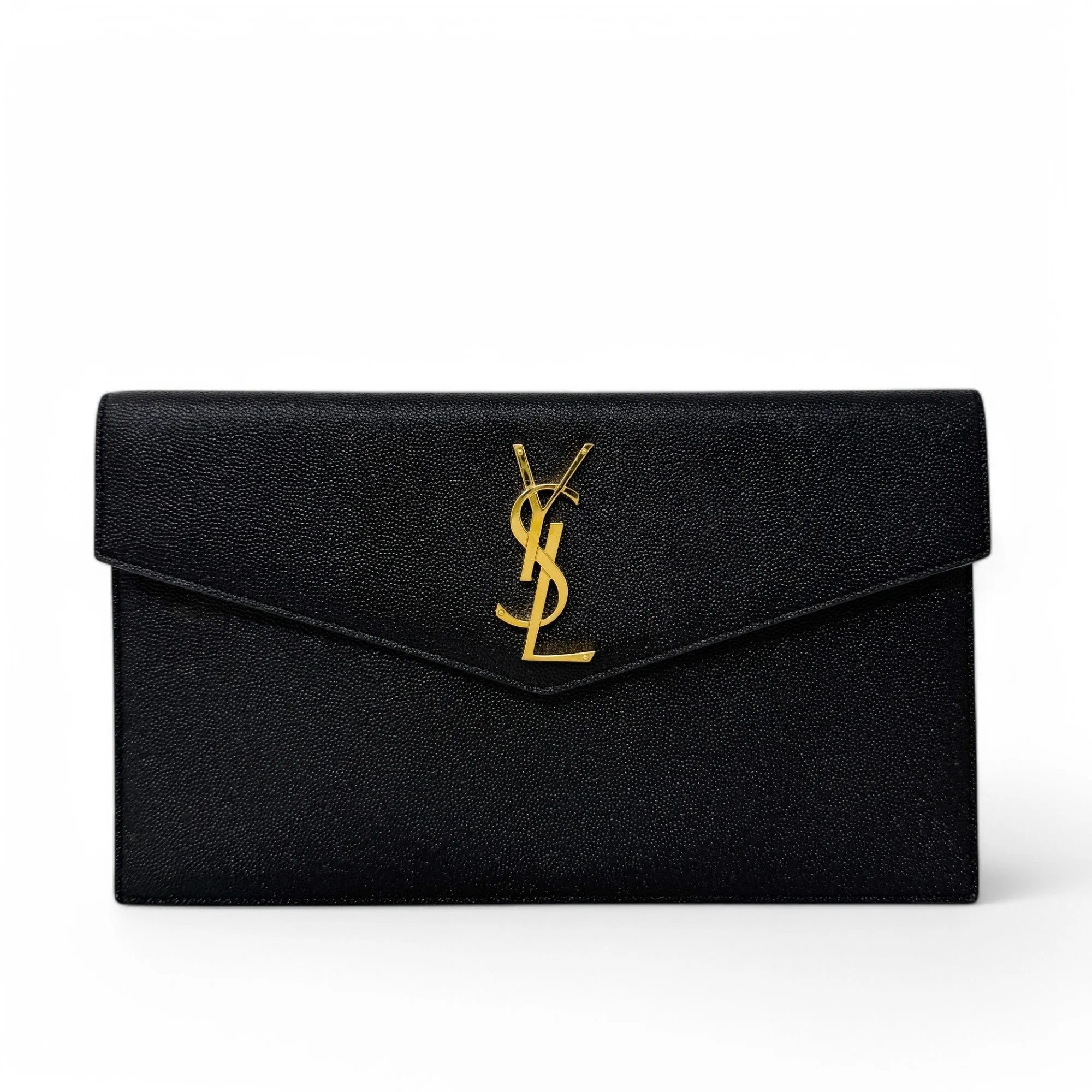 Saint Laurent Black Uptown Pouch