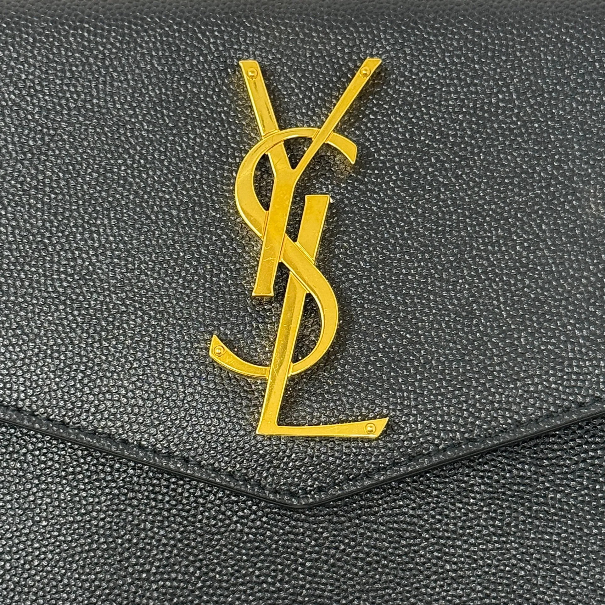 Saint Laurent Black Uptown Pouch