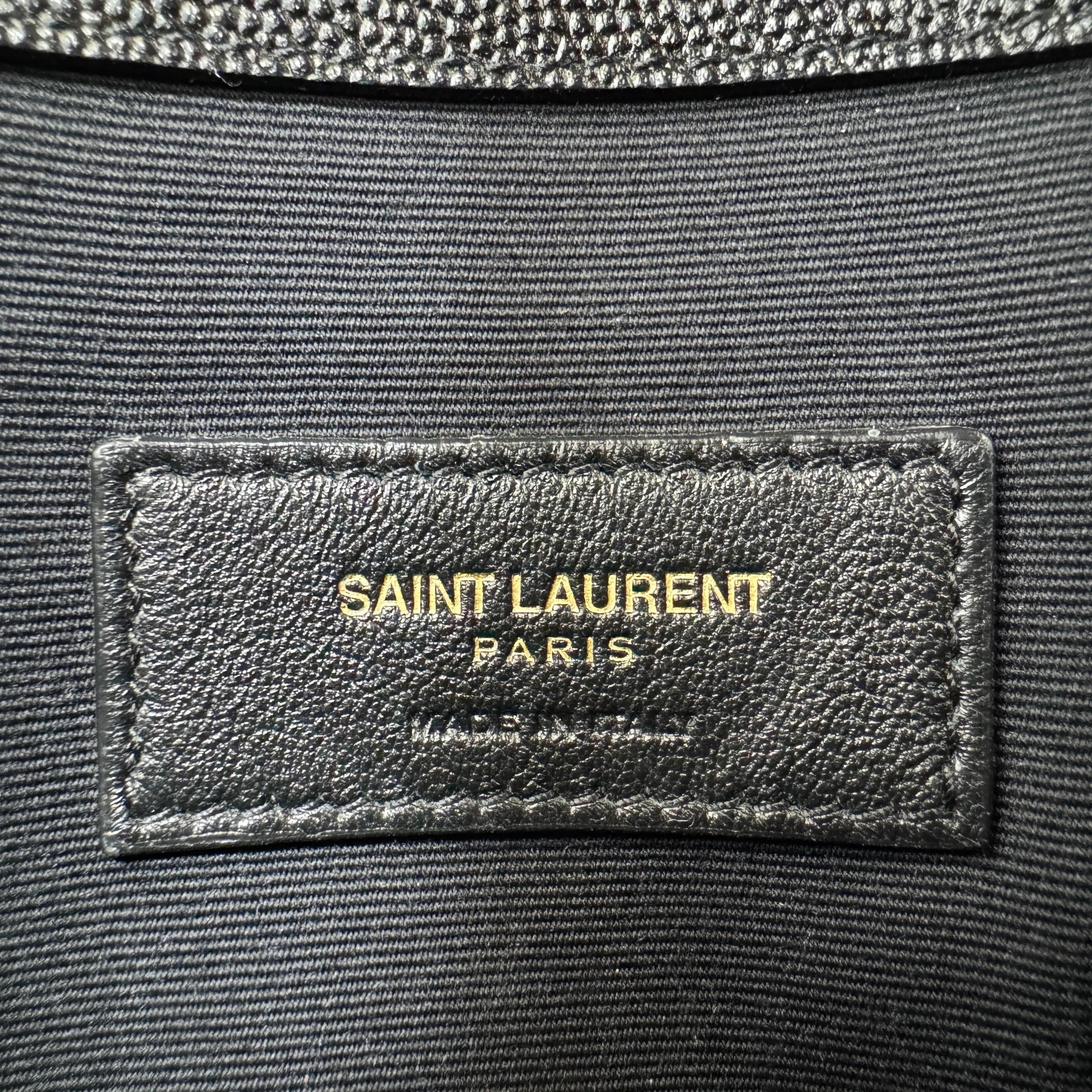 Saint Laurent Black Uptown Pouch