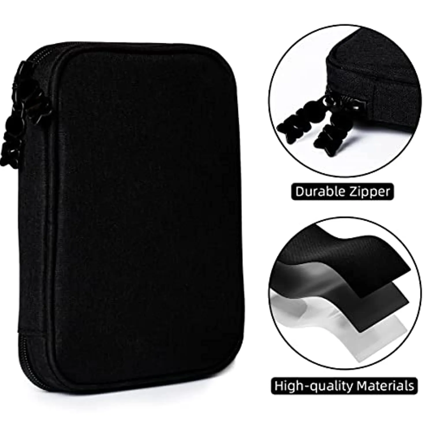 Sanie Electric USB Nail Drill with Organizer Case, Efile Nail Drill Machine for Acrylic Nails Professional, Portable Electrical Nail File Kit, Manicure Pedicure Polishing Shape Tools, Gold
